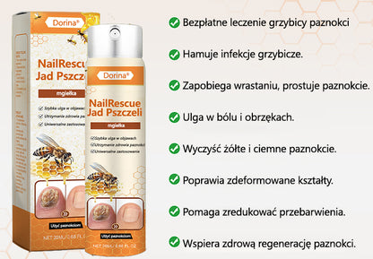 ✅Dorina® spray z jadem pszczelim nailrescue
