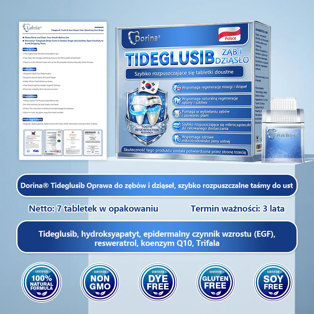 💚 💚 Dorina® Tideglusib Dental Repair Patches