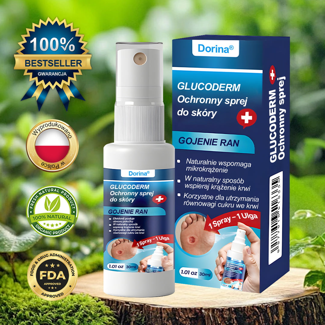🔥Dorina® GlucoDerm Spray ochronny