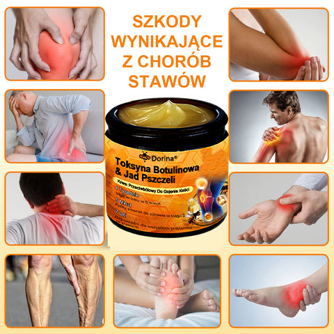 🔥Dorina®Toksyna botulinowa i jad pszczeli Balsam Łagodzący Ból i Leczenie Kości🐝 (Polecane dla seniorów przez ortopedów)🔥