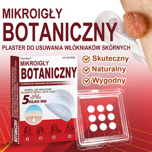 Dorina® Mikroigłowy botaniczny środek do usuwania narośli skórnych ✅wyprodukowano w Polsce