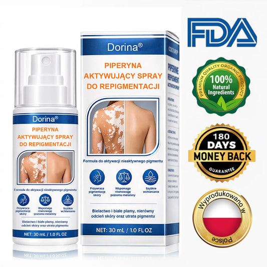 💧💧💧Spray aktywujący repigmentację Piperine Dorina®