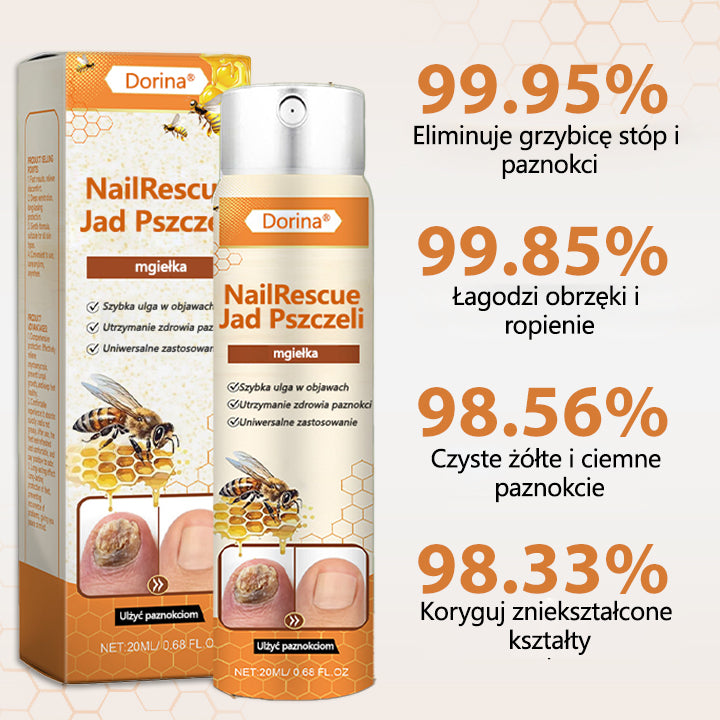 ✅Dorina® spray z jadem pszczelim nailrescue