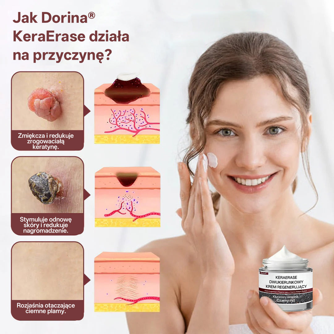 🔥Dorina®KeraErase Krem odnawiający o podwójnym działaniu