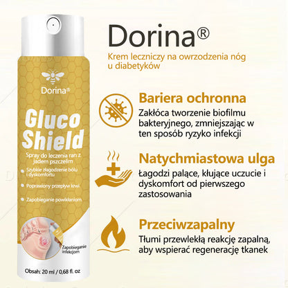 Dorina®GlucoShield – spray na rany z jadem pszczelim🔥