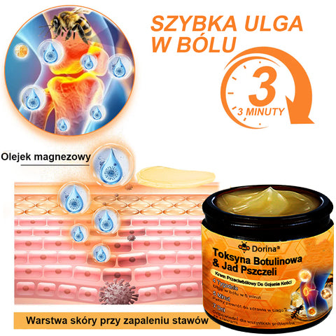 🔥Dorina®Toksyna botulinowa i jad pszczeli Balsam Łagodzący Ból i Leczenie Kości🐝 (Polecane dla seniorów przez ortopedów)🔥