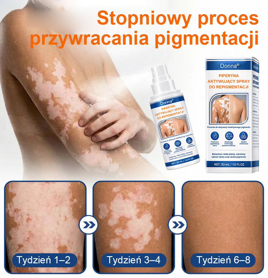 💧💧💧Spray aktywujący repigmentację Piperine Dorina®