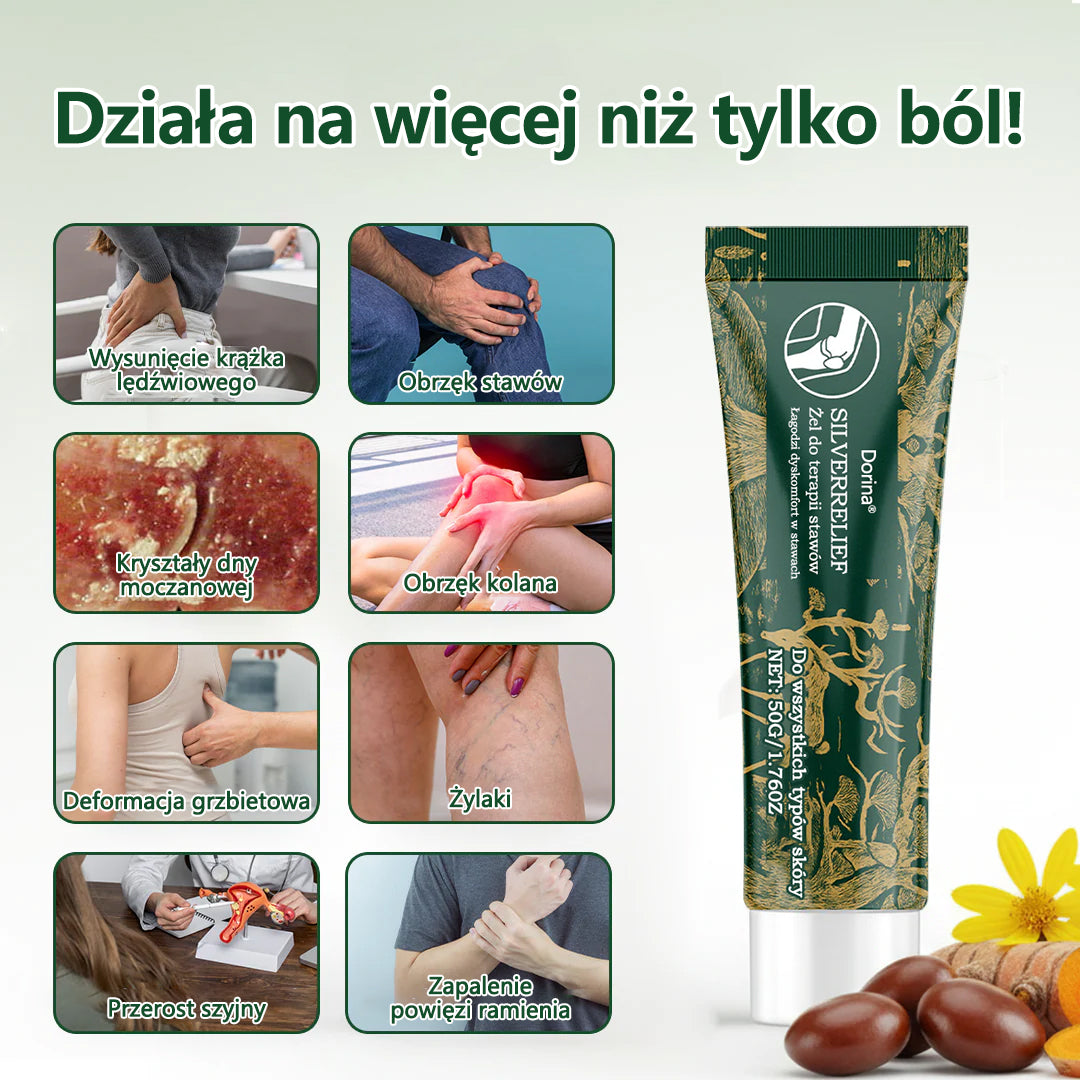 🌿Dorina® Żel SilverRelief do pielęgnacji stawów
