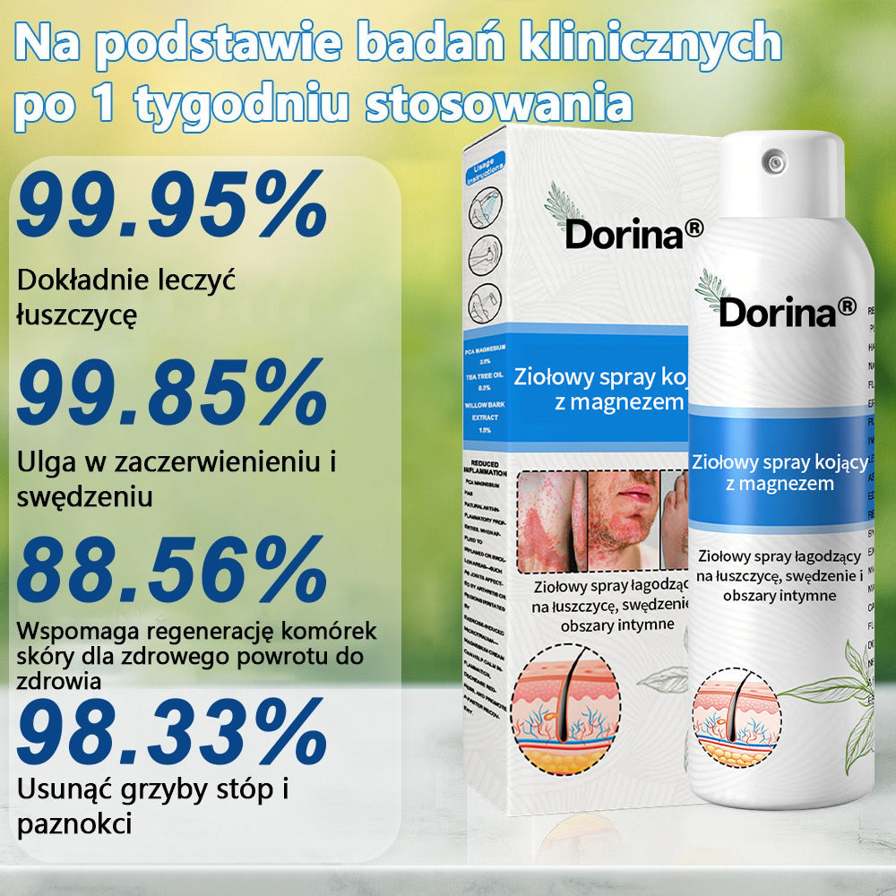 Oficjalny sklep✅: Dorina®Magnezowy spray ziołowy na łuszczycę✨