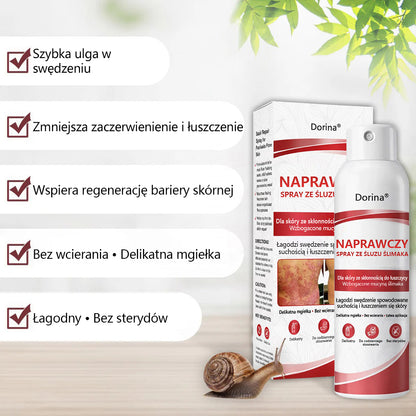 🔥Spray regenerujący Dorina® jest przeznaczony do stosowania w przypadku swędzenia i łuszczenia się skóry wywołanych łuszczycą.