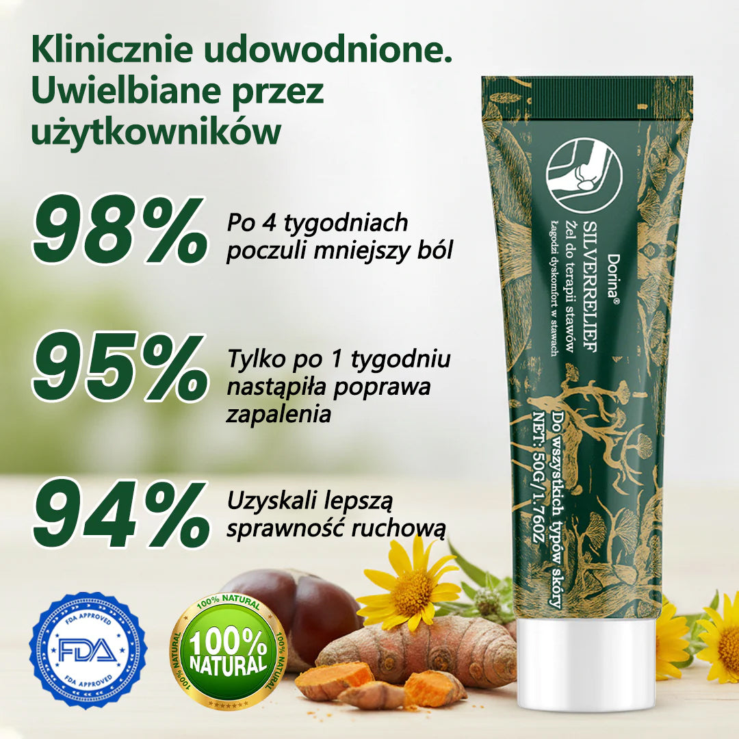 🌿Dorina® Żel SilverRelief do pielęgnacji stawów
