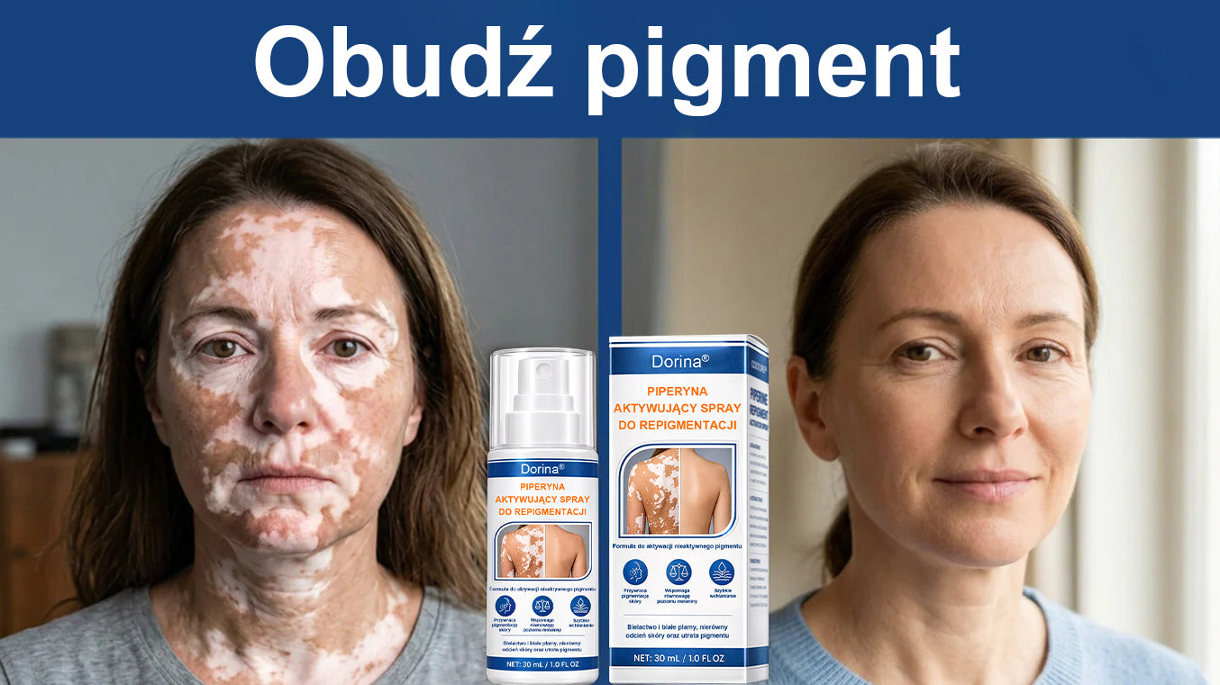 💧💧💧Spray aktywujący repigmentację Piperine Dorina®