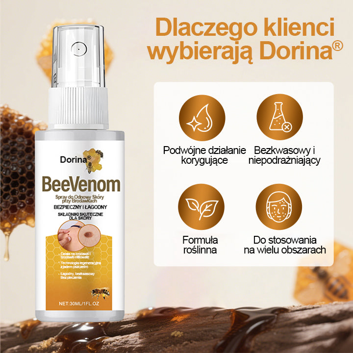 🔥Dorina® Spray na brodawki z jadem pszczelim