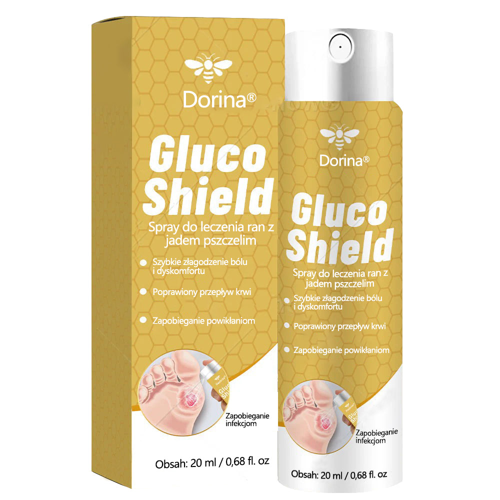 Dorina®GlucoShield – spray na rany z jadem pszczelim🔥