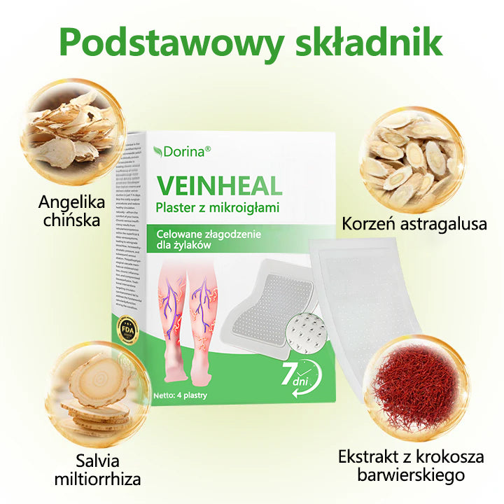 🌿🌿Dorina® Plaster z mikroigłami VeinHeal